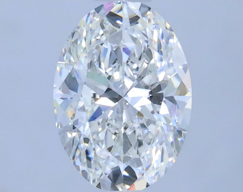 0.58 carat F-VS2 Natūralus Oval Deimantas (1)