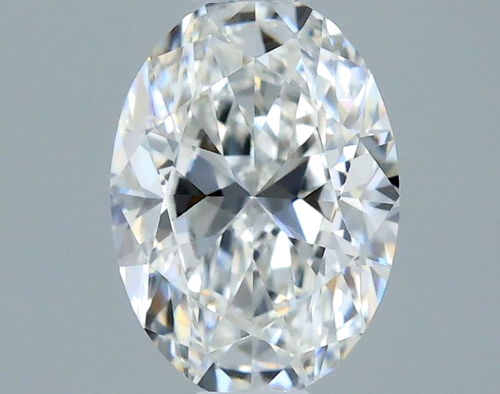 0.41 carat F-VVS1 Natūralus Oval Deimantas (1)