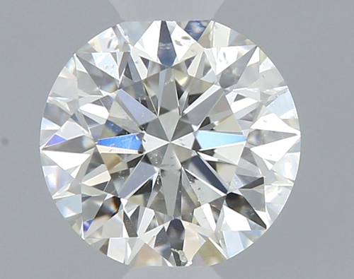 0.52 carat J-SI2 Excellent cut Natūralus Round Deimantas (1)