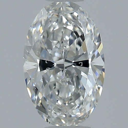 0.5 carat F-SI1 Natūralus Oval Deimantas (1)