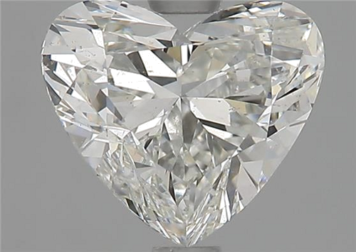 1.62 carat H-SI1 Natūralus Heart Deimantas (1)