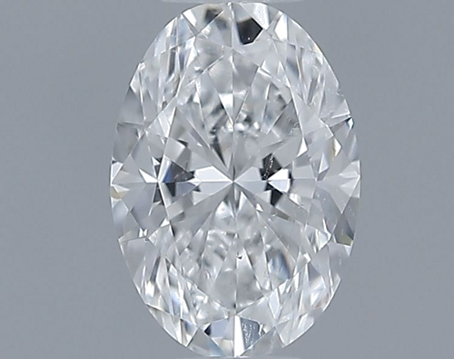 0.4 carat E-SI2 Natūralus Oval Deimantas (1)