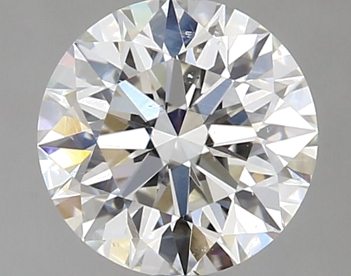 0.57 carat I-SI1 Excellent cut Natūralus Round Deimantas (1)