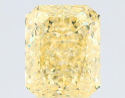 3.51 carat Fancy Yellow-VVS1 Natūralus Radiant Deimantas (1)