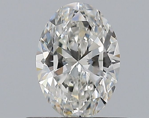 0.57 carat G-VS1 Natūralus Oval Deimantas (1)
