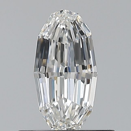 0.5 carat F-VS2 Natūralus Oval Deimantas (1)