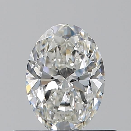 0.52 carat H-VVS1 Natūralus Oval Deimantas (1)