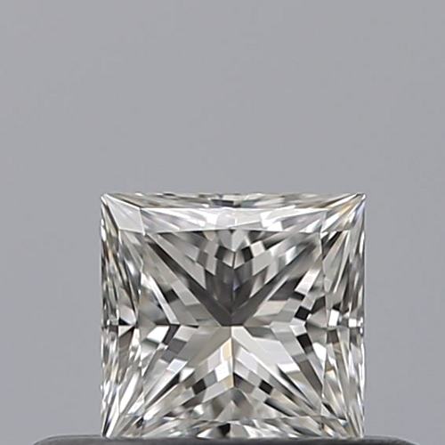 0.32 carat F-VVS1 Natūralus Princess Deimantas (1)
