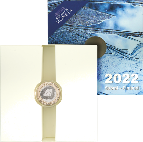 2022 Suomija Ledo Ritulys 5 eurų moneta (2)