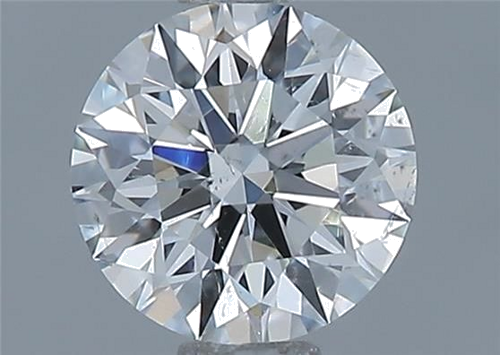 0.52 carat H-SI1 Excellent cut Natūralus Round Deimantas (1)