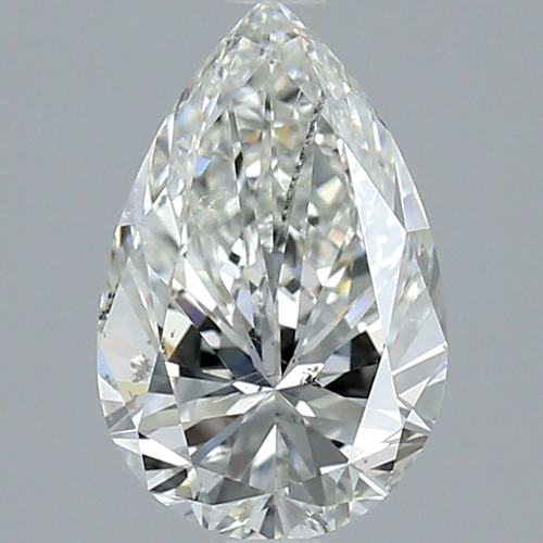 2.0 carat I-SI2 Natūralus Pear Deimantas (1)