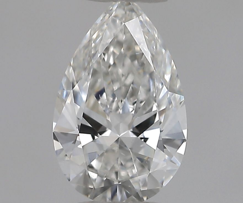 0.5 carat E-VS2 Natūralus Pear Deimantas (1)