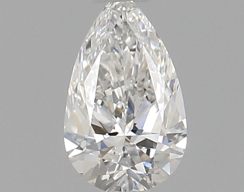 0.4 carat G-VVS2 Natūralus Pear Deimantas (1)