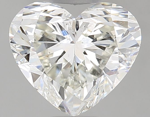 0.9 carat J-SI2 Natūralus Heart Deimantas (1)