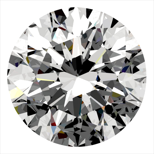 0.31 carat E-VS2 Excellent cut Natūralus Round Deimantas (1)