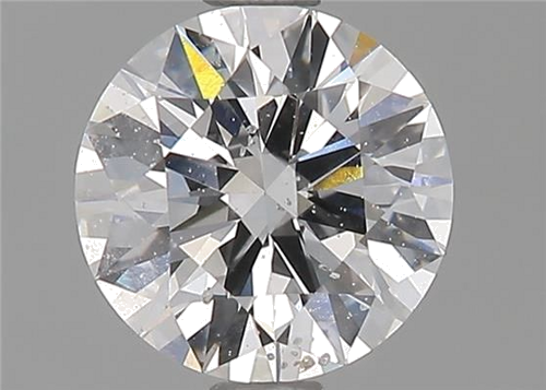 1.01 carat D-SI2 Very Good cut Natūralus Round Deimantas (1)