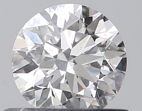 0.51 carat E-SI2 Excellent cut Natūralus Round Deimantas (1)