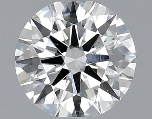 0.53 carat G-SI1 Excellent cut Natūralus Round Deimantas (1)