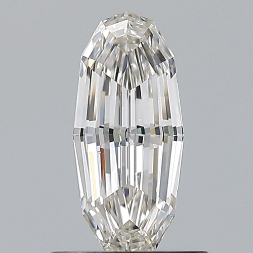 0.7 carat H-VS2 Natūralus Oval Deimantas (1)