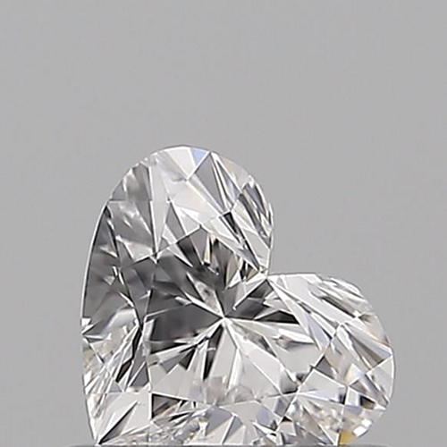 0.51 carat D-VS2 Natūralus Heart Deimantas (1)