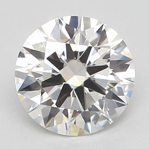 0.53 carat F-VVS1 Excellent cut Natūralus Round Deimantas (1)