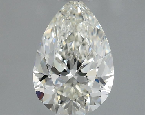 0.8 carat I-VVS2 Natūralus Pear Deimantas (1)