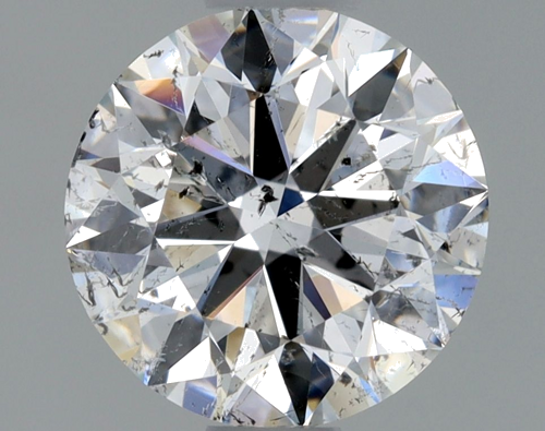 1.0 carat F-SI2 Excellent cut Natūralus Round Deimantas (1)