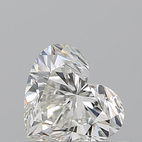 0.53 carat I-VS2 Natūralus Heart Deimantas (1)