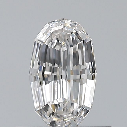 0.5 carat F-VVS1 Natūralus Oval Deimantas (1)