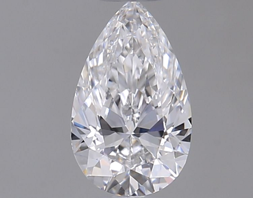 0.4 carat E-VS1 Natūralus Pear Deimantas (1)