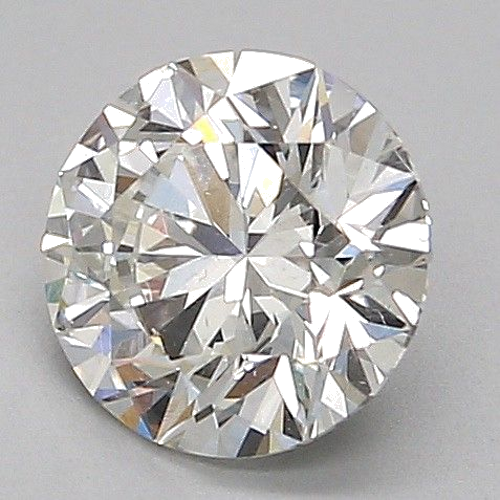 1.07 carat I-SI2 Excellent cut Natūralus Round Deimantas (1)