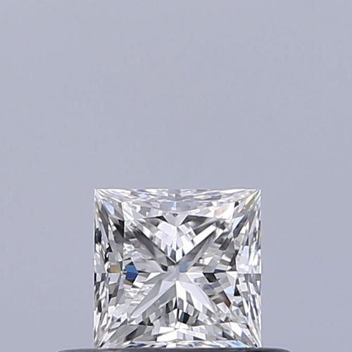 0.37 carat F-VVS1 Natūralus Princess Deimantas (1)
