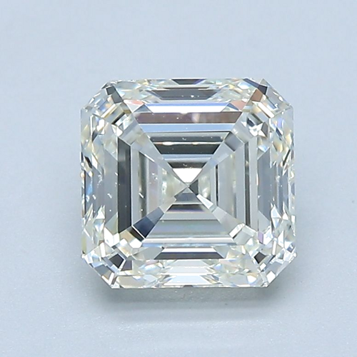 1.6 carat J-VS1 Natūralus Asscher Deimantas (1)