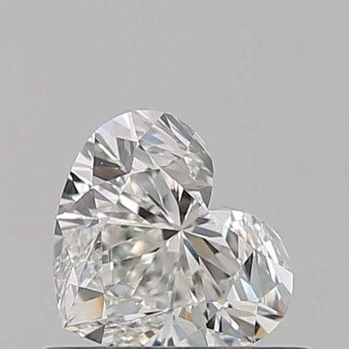 0.51 carat H-IF Natūralus Heart Deimantas (1)
