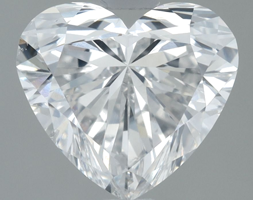 1.5 carat F-SI2 Natūralus Heart Deimantas (1)