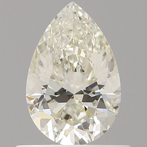 0.54 carat K-VVS1 Natūralus Pear Deimantas (1)