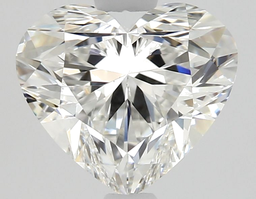 1.52 carat F-VS1 Natūralus Heart Deimantas (1)