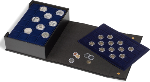 TABLO prezentācijas futrālis, tukšs, vieta 10 paliktņiem (L izmēra), melnas (1)