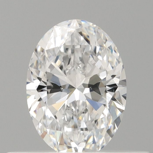 0.4 carat D-VS2 Natūralus Oval Deimantas (1)