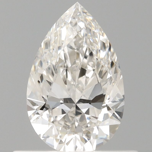 0.55 carat H-SI1 Natūralus Pear Deimantas (1)