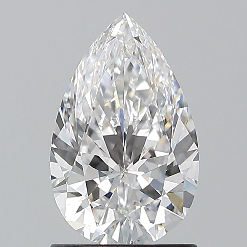 1.25 carat E-SI1 Natūralus Pear Deimantas (1)