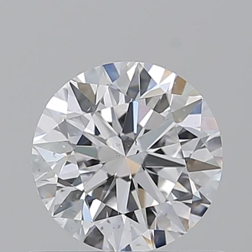 0.71 carat D-SI1 Excellent cut Natūralus Round Deimantas (1)