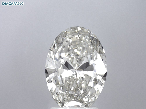 3.01 carat I-SI2 Natūralus Oval Deimantas (1)