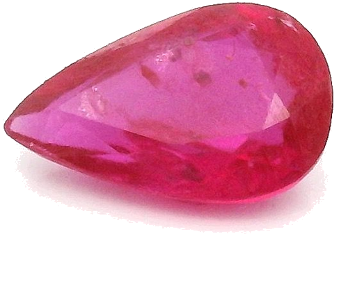 0.43 carat RED Pear Rubinas (1)