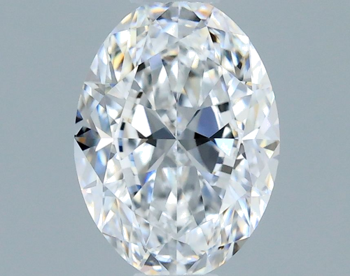 0.5 carat D-VS1 Natūralus Oval Deimantas (1)