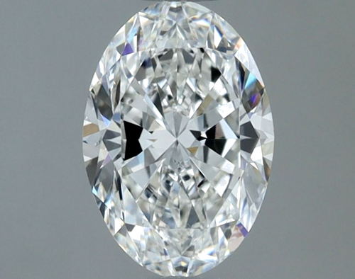 1.01 carat G-VS2 Natūralus Oval Deimantas (1)