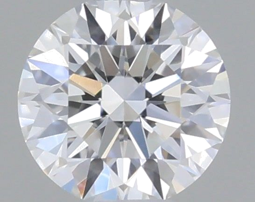 0.19 carat F-VVS2 Excellent cut Natūralus Round Deimantas (1)