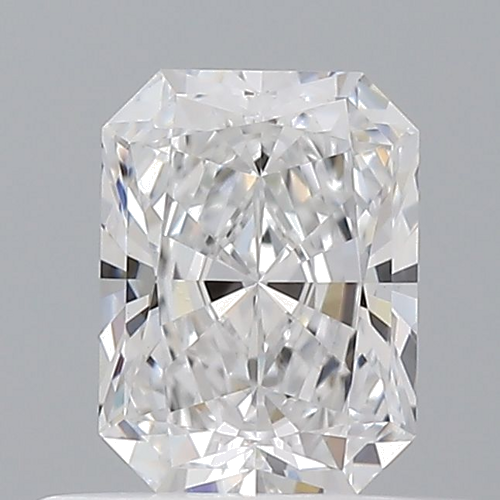 0.54 carat D-VVS2 Natūralus Radiant Deimantas (1)