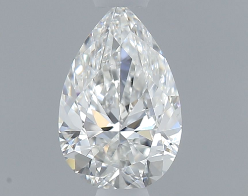 0.4 carat G-VS2 Natūralus Pear Deimantas (1)