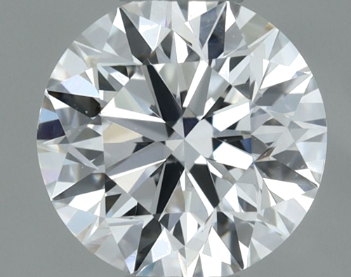 0.5 carat F-VS2 Excellent cut Natūralus Round Deimantas (1)